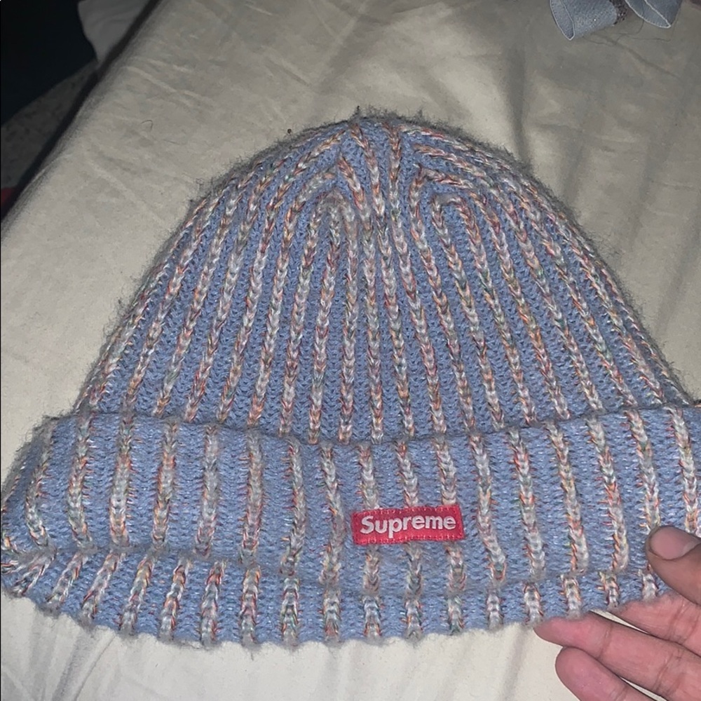Supreme Rainbow Knit Loose Gauge Beani